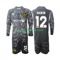Camisola FK Bodø/Glimt Nikita Haikin 12 Guarda-redes Criança Equipamento Primeiro 2025 Manga Comprida